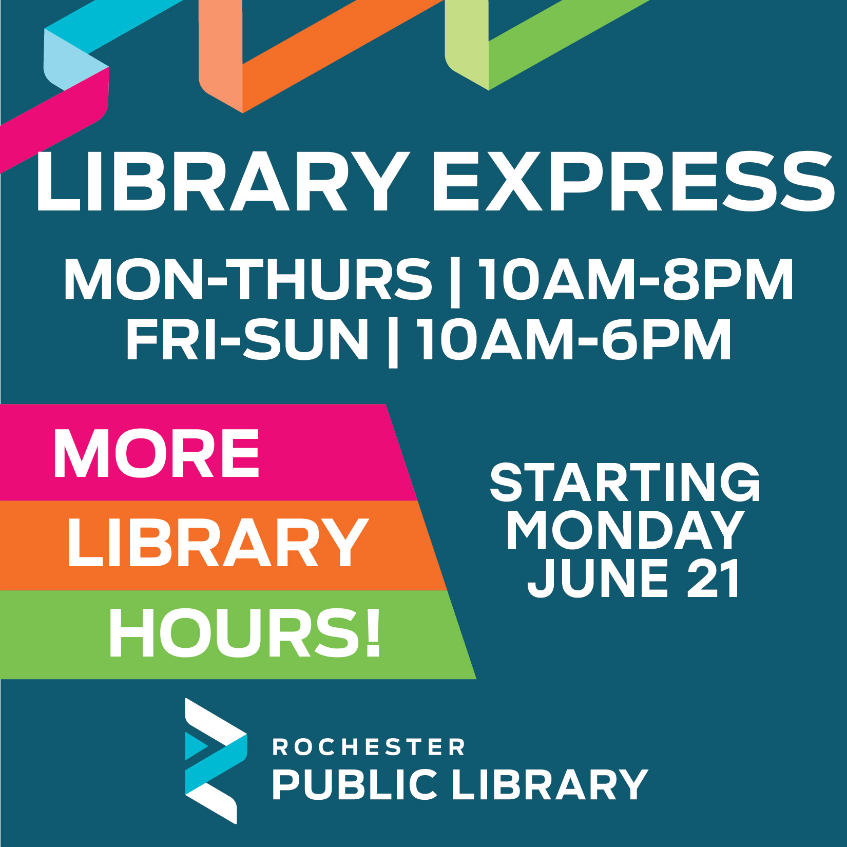 library express STARTING JUNE 21-01-01